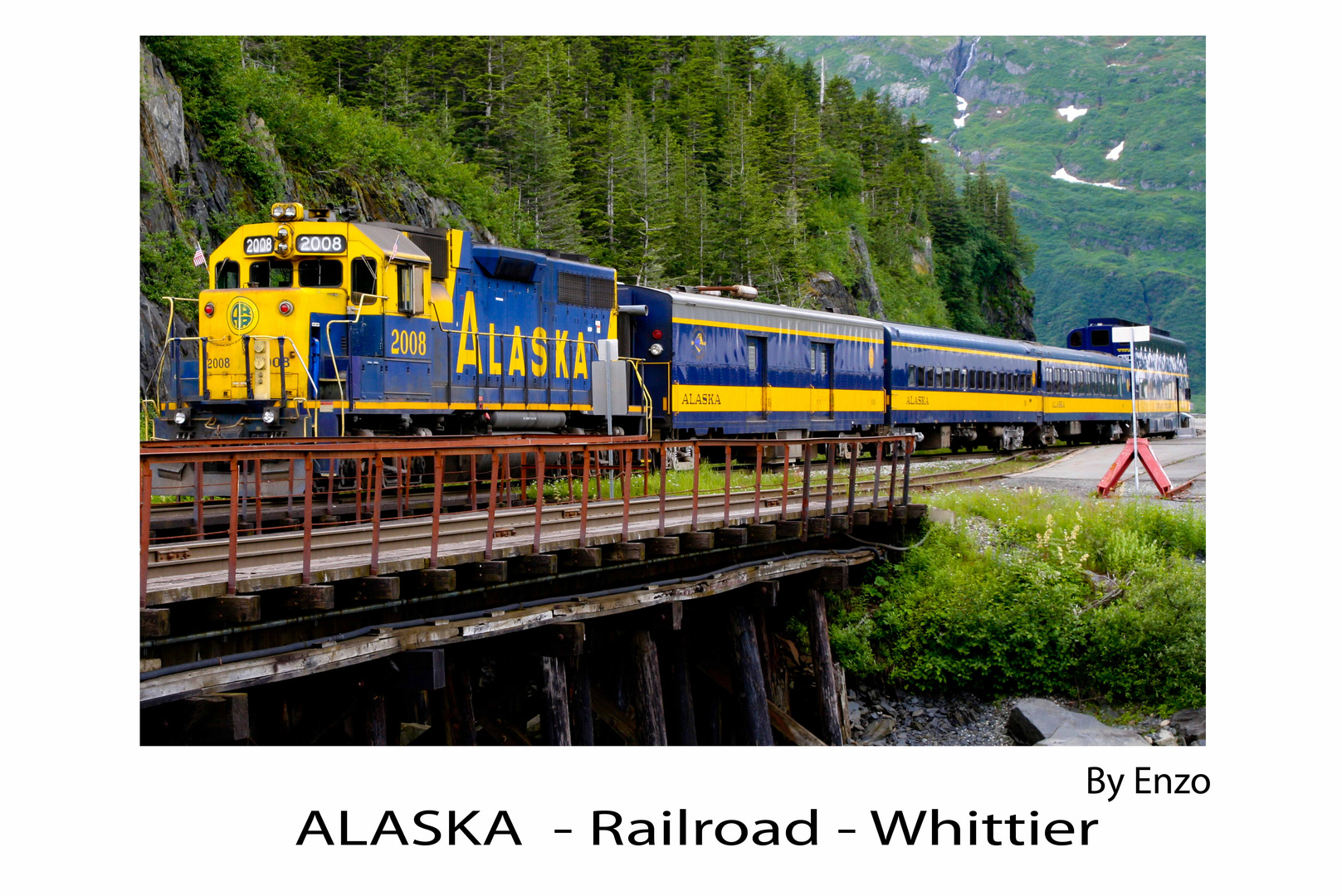 Alaska - Railroad - Whittier