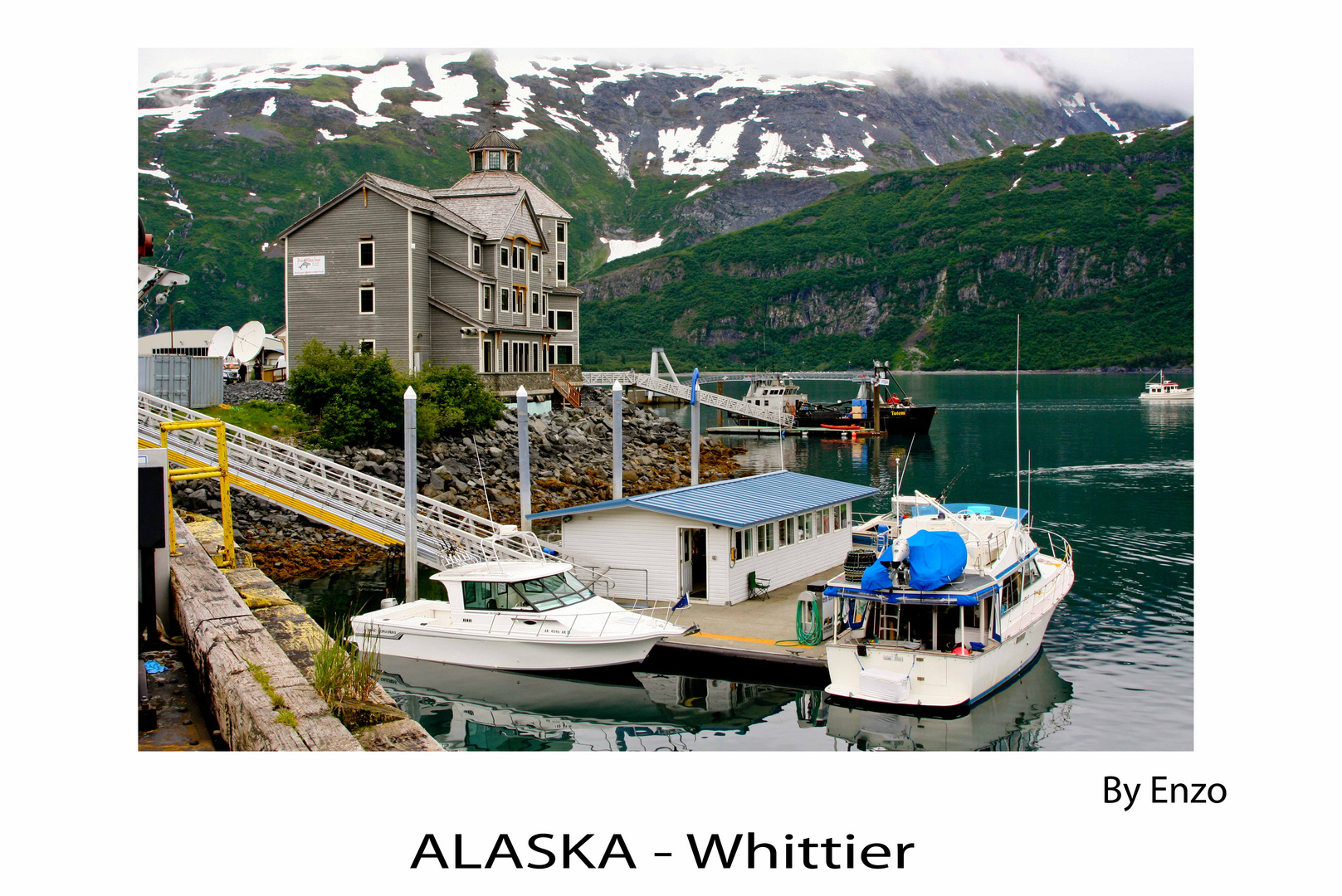 Alaska Whittier Harbor