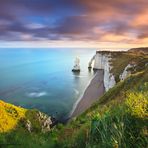 Alba a Etretat