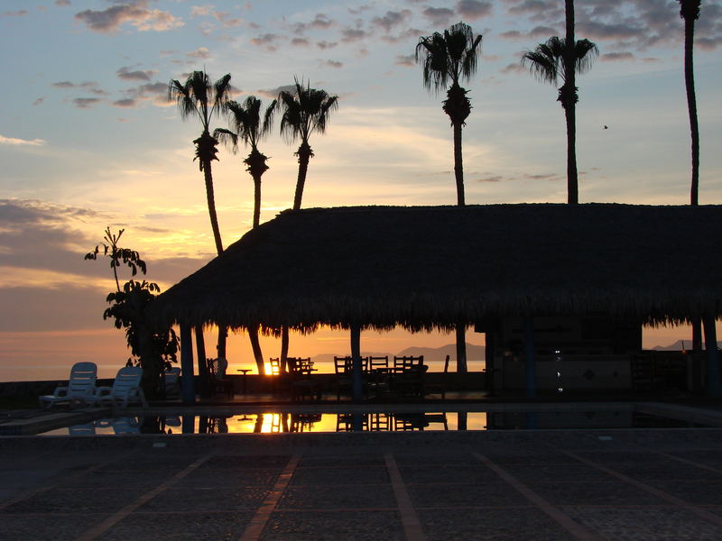 Alba a Loreto(Baja California)