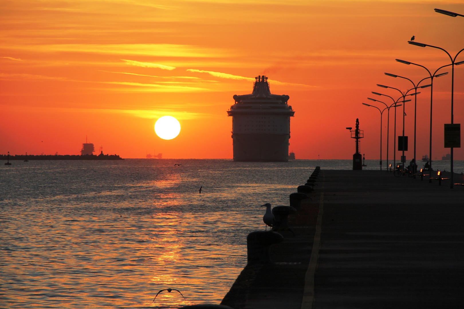 Alba a Marina di Ravenna