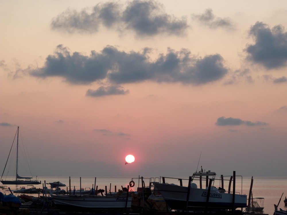 Alba a Stromboli