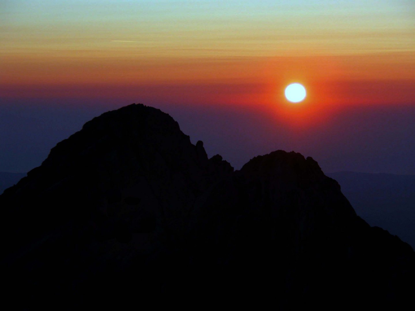 alba al Gransasso d'Italia