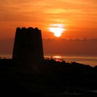 Alba alla torre di Bari Sardo