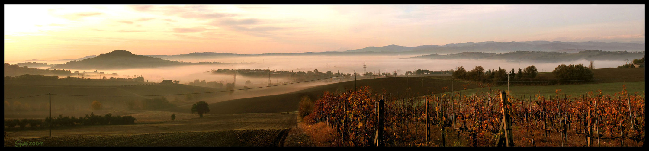 Alba di nebbia leggera 2