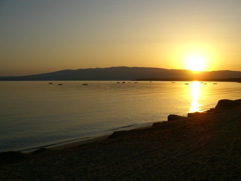 Alba di un favoloso giorno di agosto!