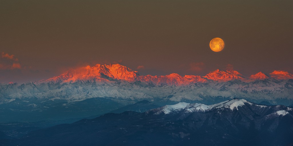 alba e tramonto da Valcava