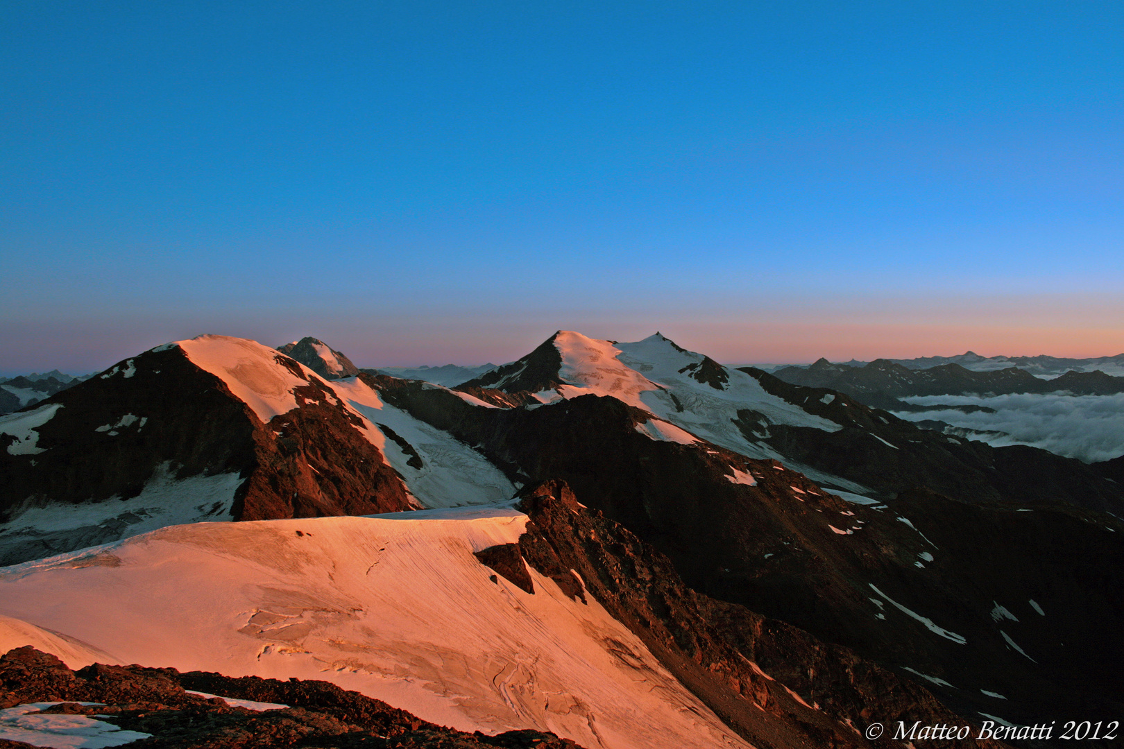 Alba in Cima al Vioz