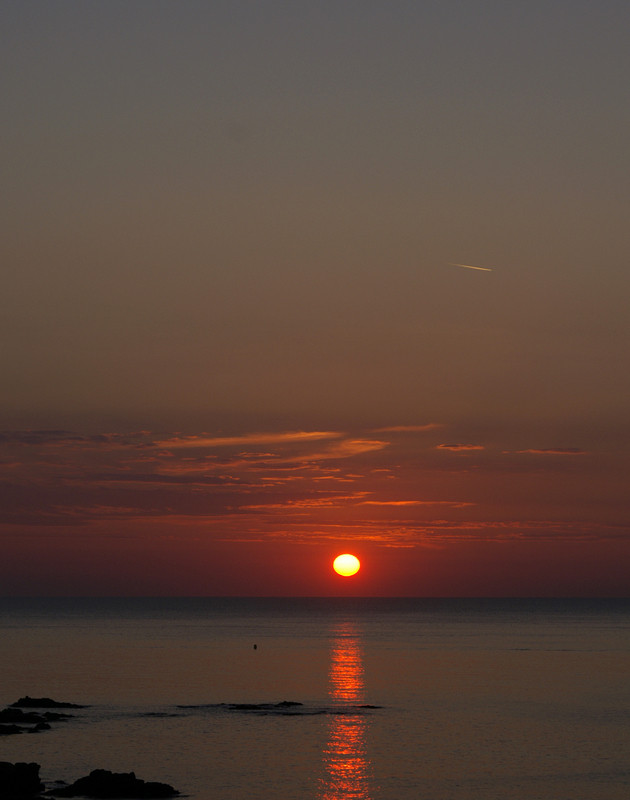 alba in Costa azzurra