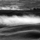 Alba in Val D'Orcia