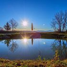 Alba in Val d'orcia