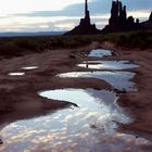 Alba nella Monument Valley