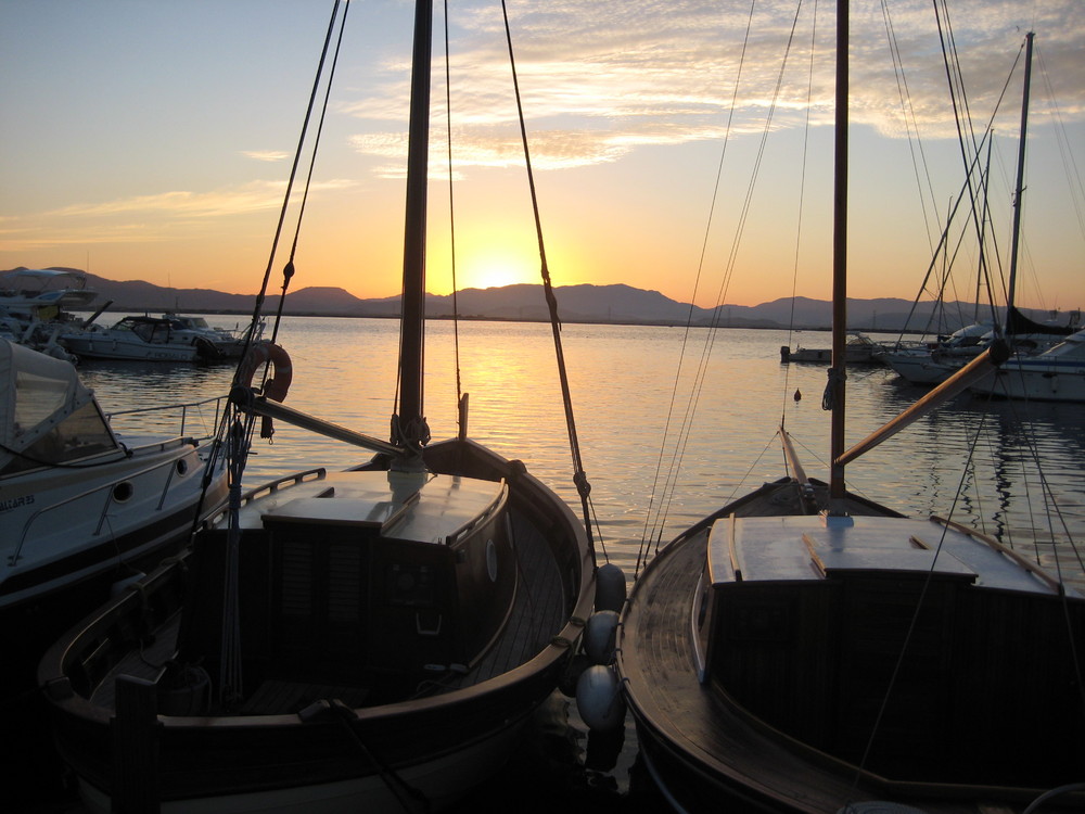 alba nell'isola di sant'antioco cagliari