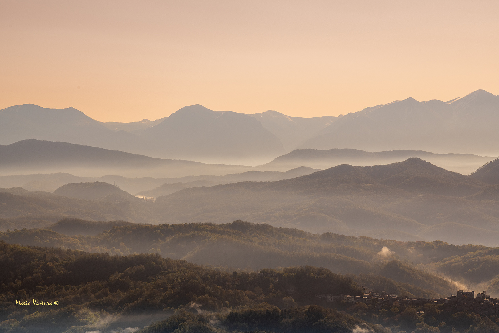 Alba sugli Appennini