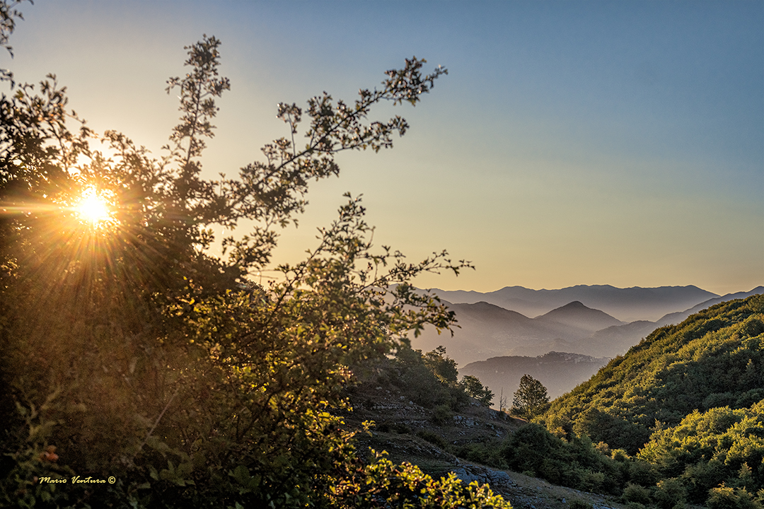 Alba sui monti Prenestini