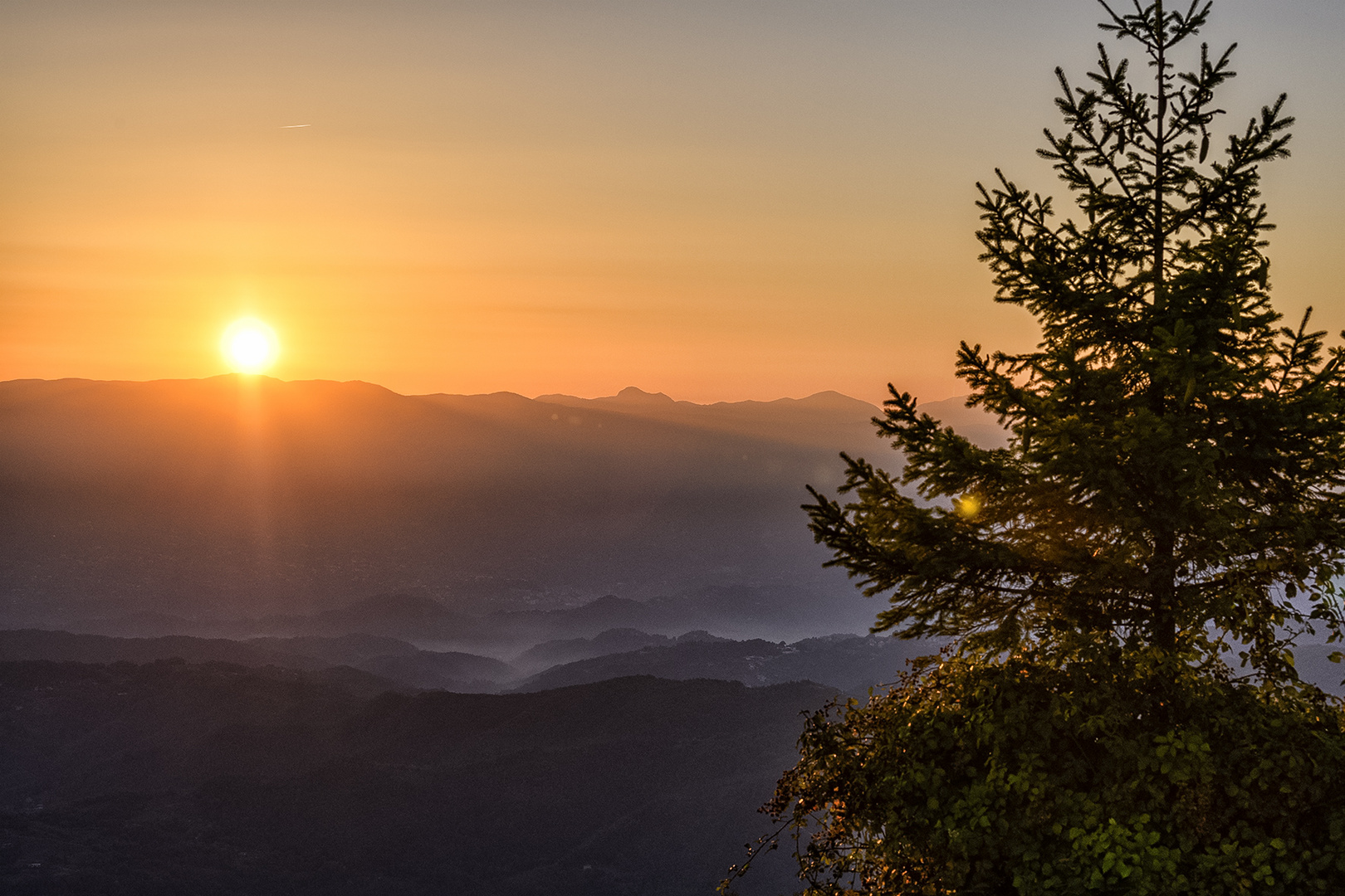 Alba sui monti Prenestini 