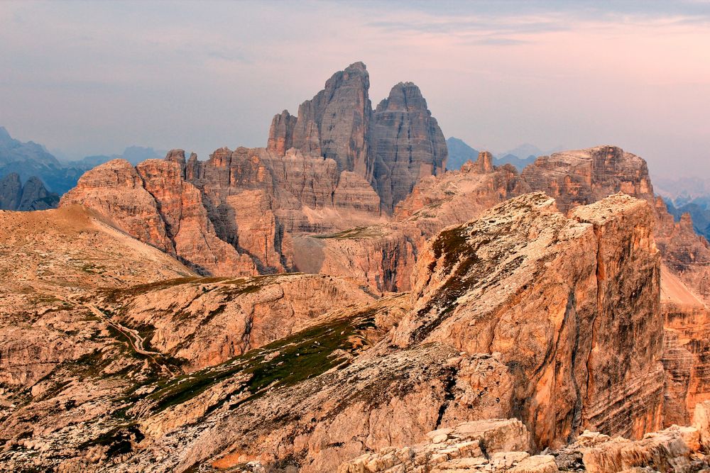 Alba sulle Dolomiti di Sesto, Foto Immagini europe, italy, vatican city, s marino, italy Foto