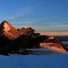 Alba verso Gran Zebrù e Ortles