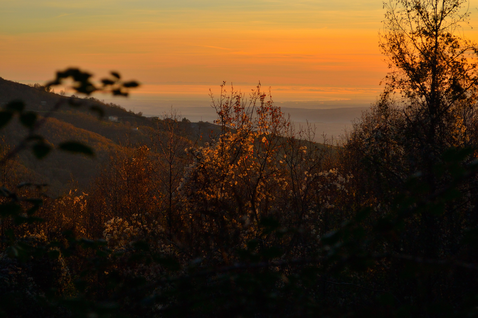 Alba verso lo Ionio (Calabria)