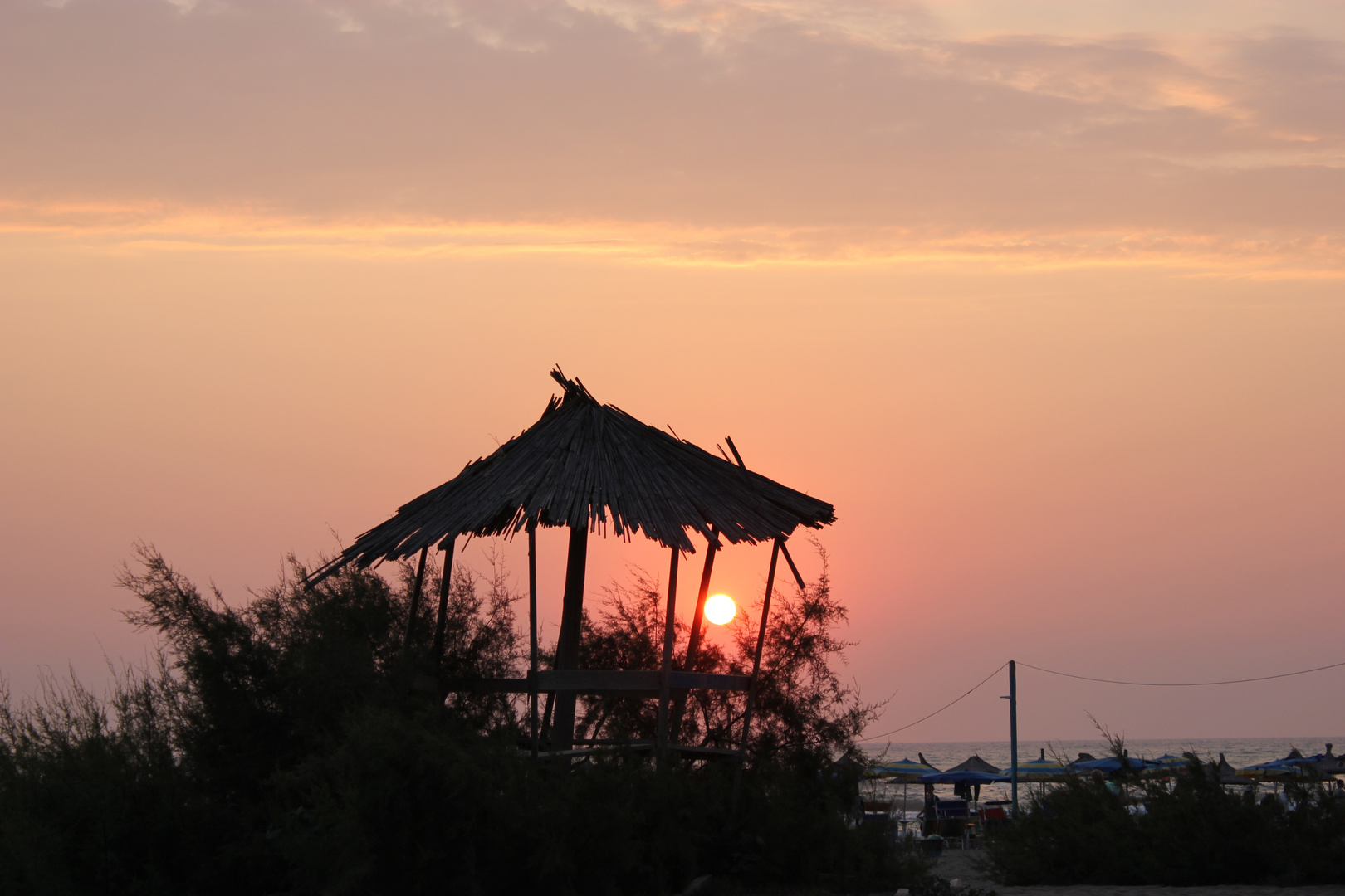 Albania Spille Kavaje Sunset