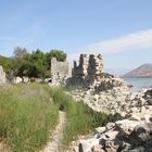 Albanien: Ausgrabungsstätte Butrint: Die äußere Stadtmauer der antiken Stadt