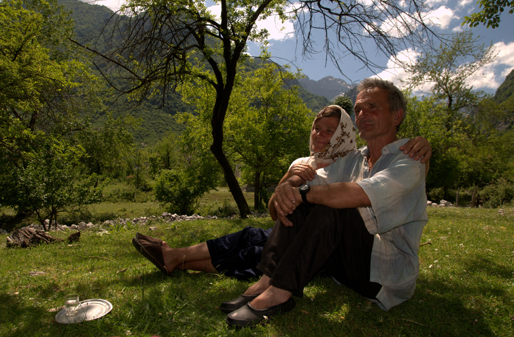 Albanien - Bauernpaar, posierend