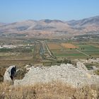 Albanien: Blick von der Festung Lekuresi landeinwärts