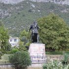 Albanien: Das Denkmal des Nationalhelden Skanderbeg in Kruja