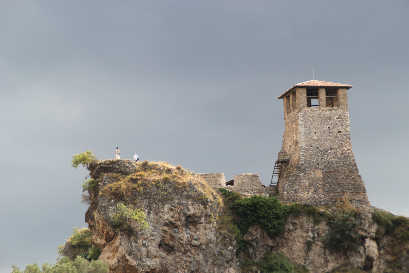 Albanien: die Burg des albanischen Nationalhelden Skanderbeg