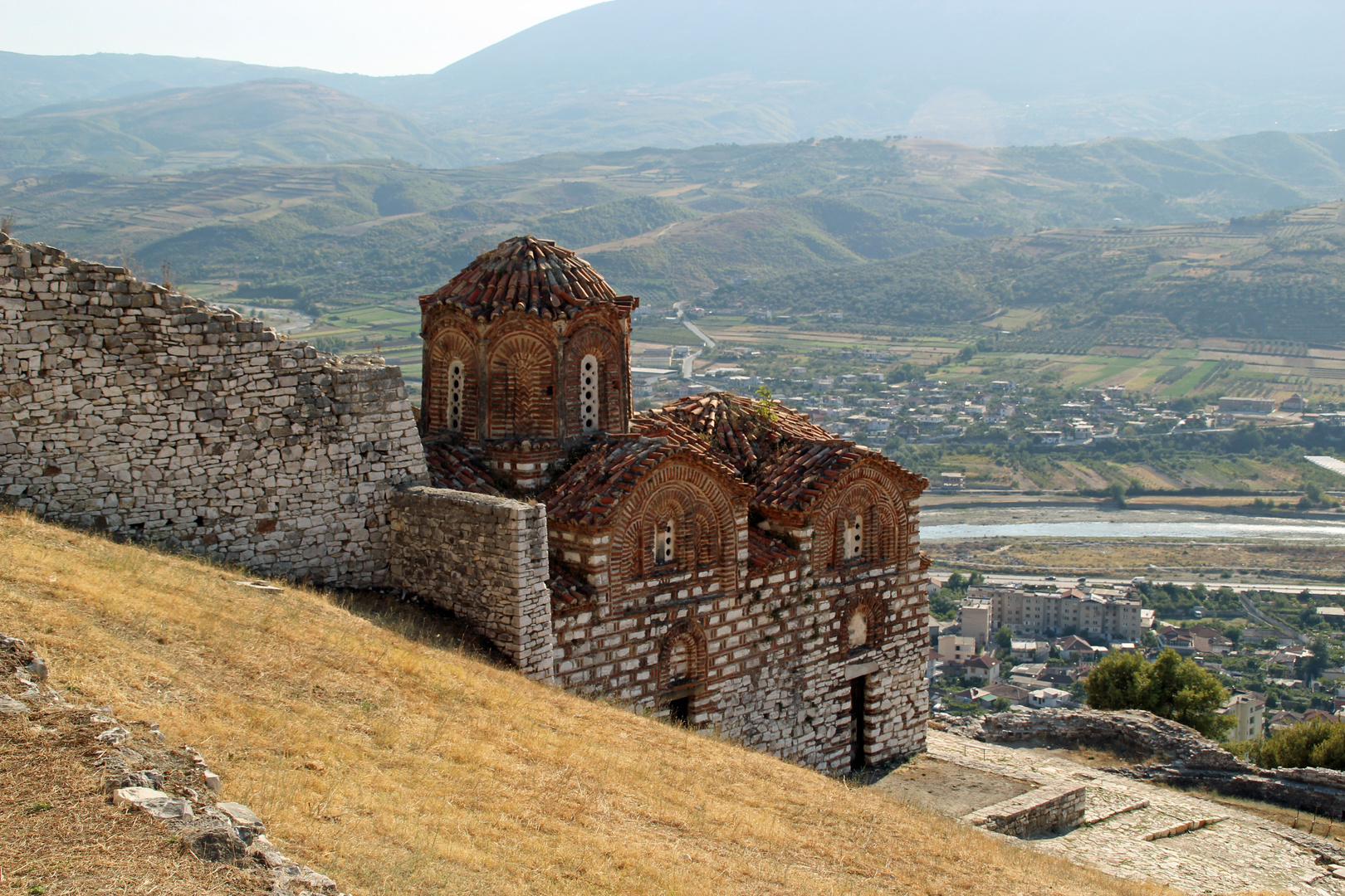 Albanien: Ehemalige byzantinische Kapelle in der Festung Berat