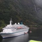 Albatros im Geiranger Fjord