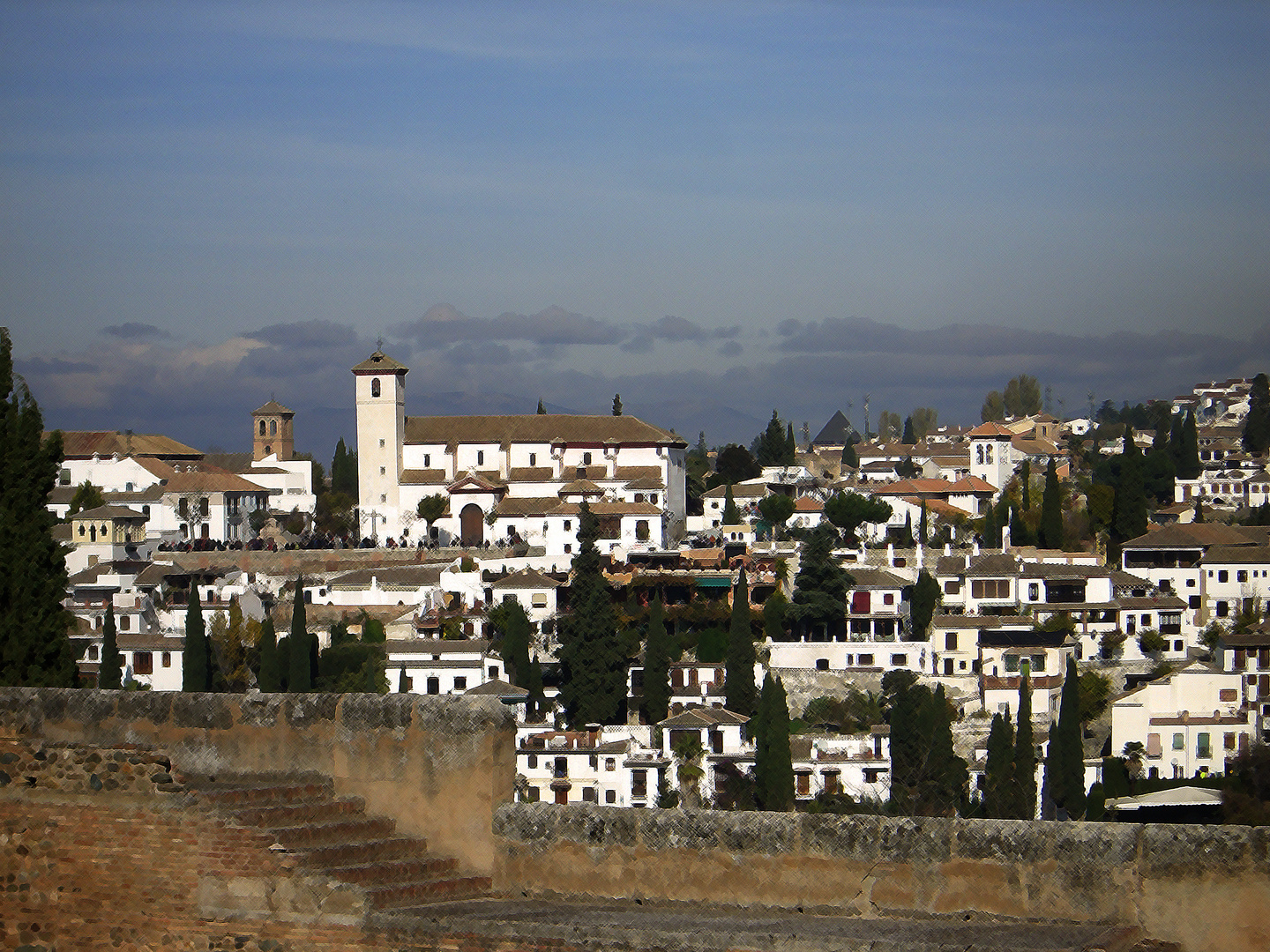 Albaycín desde la Alhambra