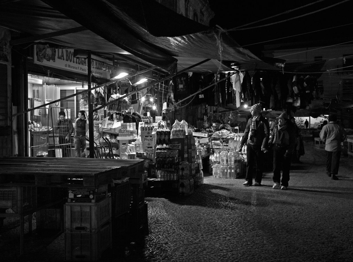 Albergheria by night ( Mercati di Palermo)