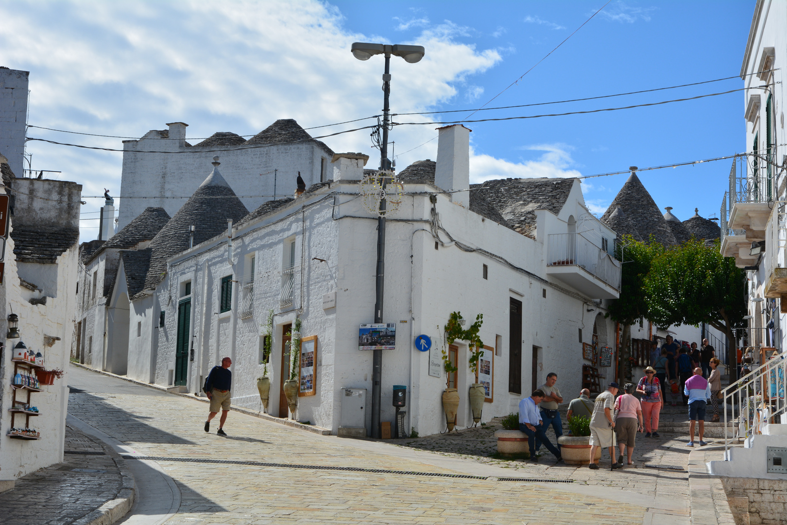 Alberobello  street life