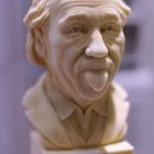 Albert Einstein als 3D-Druck-Büste