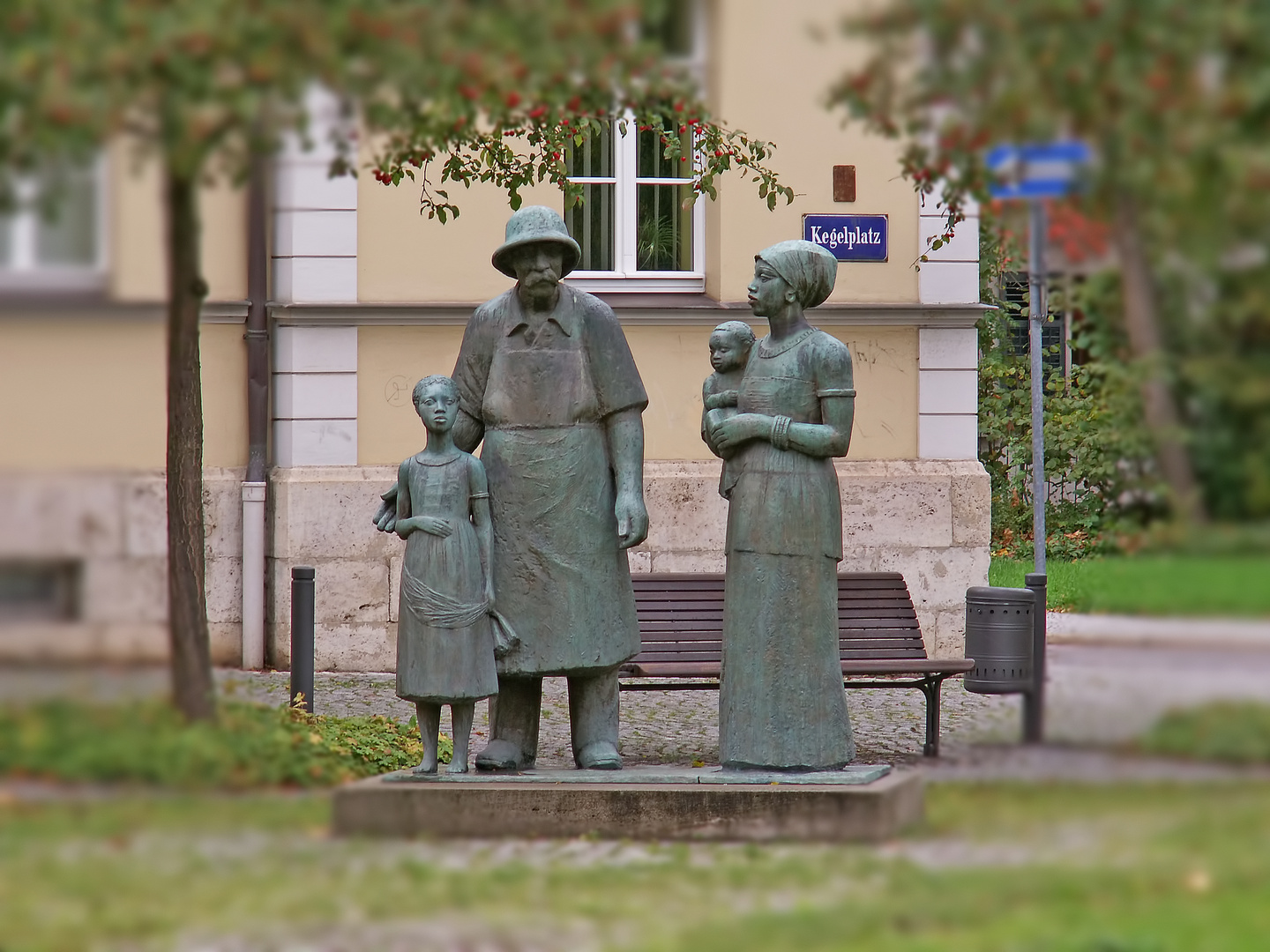 Albert Schweitzer Denkmal in Weimar