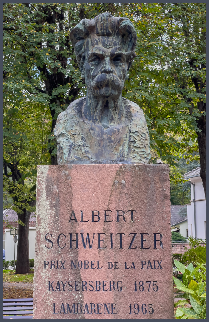 Albert Schweitzer in Kaysersberg