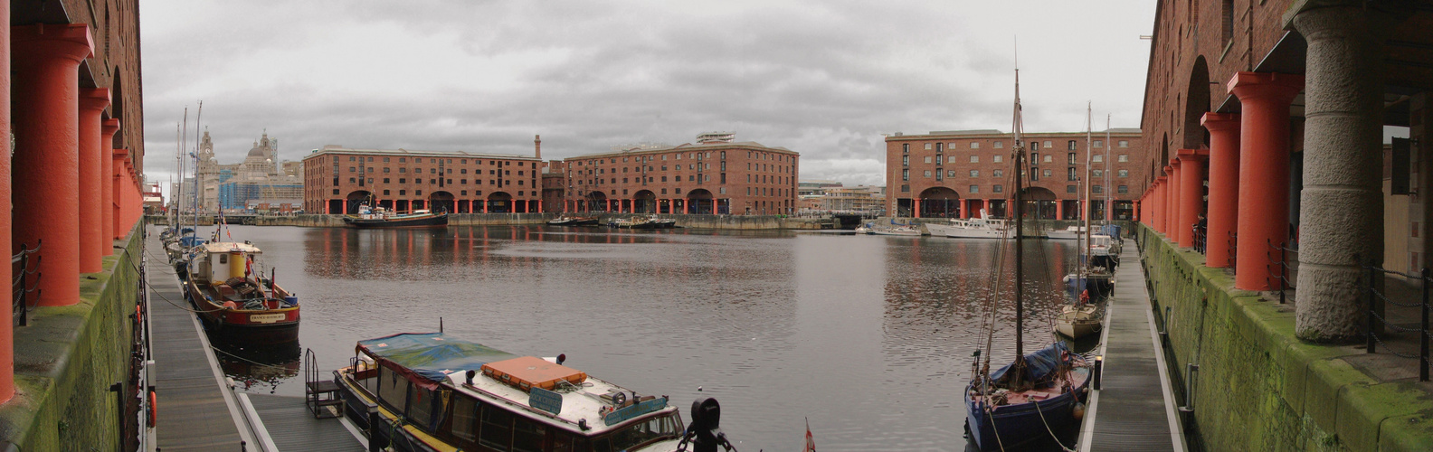 Albertdocks in Liverpool