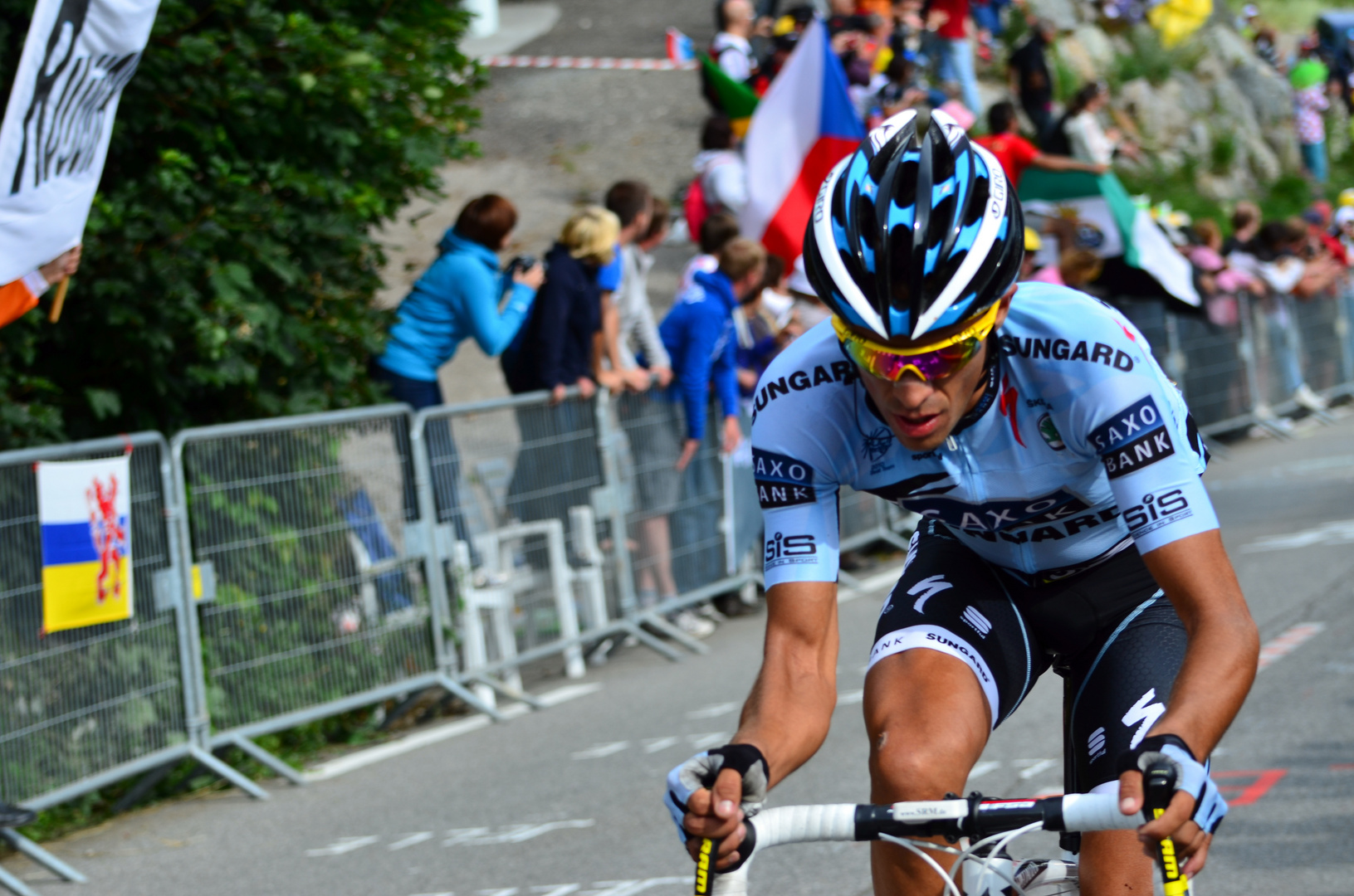 Alberto Contador - Alpe d'Huez