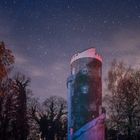 Albertturm bei Nacht