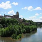 Albi, La cathédrale, le palais de la Berbie et le Tarn