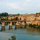 Albi - Le vieux pont et la rive droite.