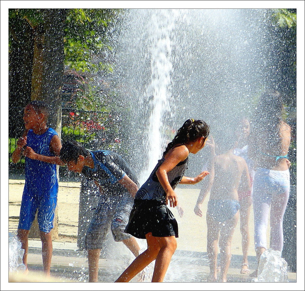 Albi pendant la canicule