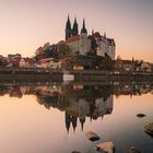 Albrechtsburg beim Sonnenuntergang 