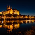 Albrechtsburg in Meißen zur blauen Stunde