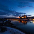 Albrechtsburg Meißen zur Blauen Stunde 