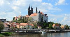 Albrechtsburg  mit Dom in Meißen