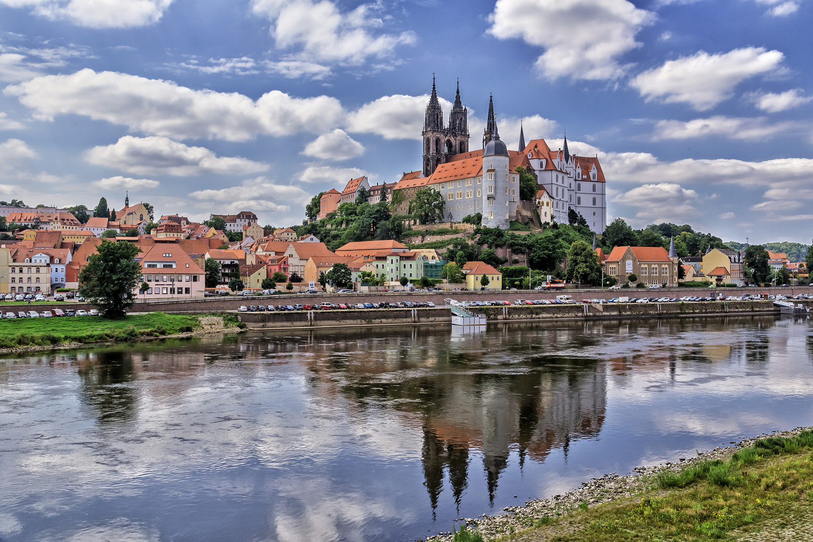 Albrechtsburg mit Dom in Meißen