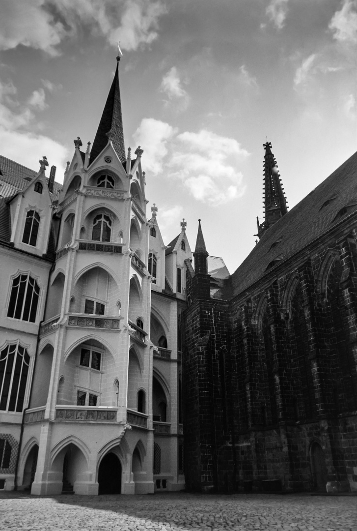 Albrechtsburg und Dom in Meißen 