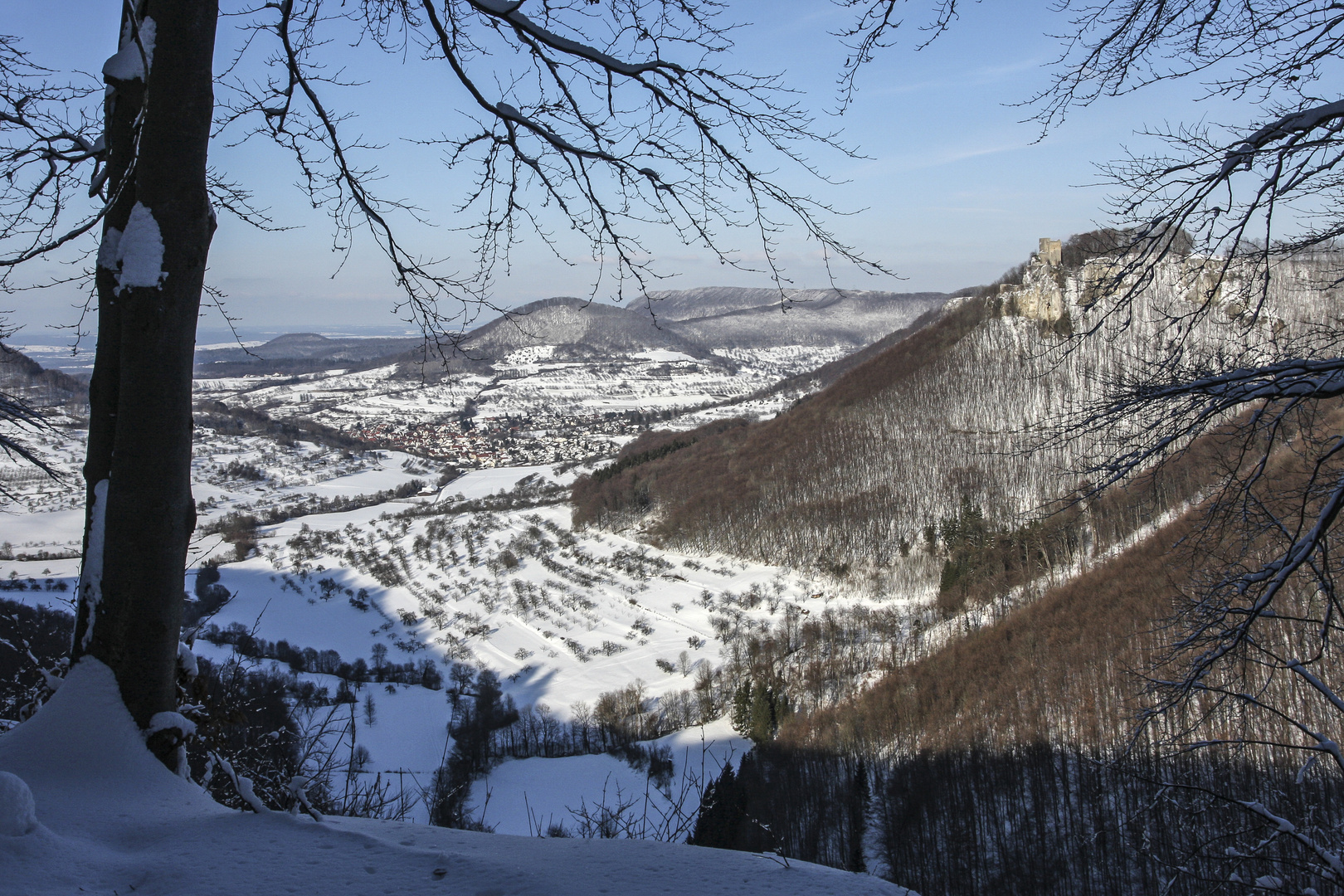 Albtrauf im Winter